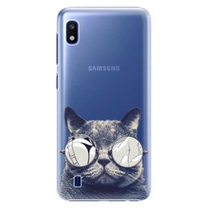 Plastové puzdro iSaprio - Crazy Cat 01 - Samsung Galaxy A10 vyobraziť