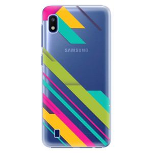 Plastové puzdro iSaprio - Color Stripes 03 - Samsung Galaxy A10 vyobraziť