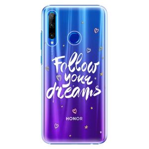 Plastové puzdro iSaprio - Follow Your Dreams - white - Huawei Honor 20 Lite vyobraziť
