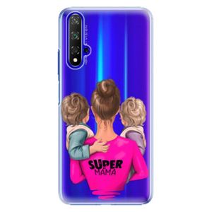 Plastové puzdro iSaprio - Super Mama - Two Boys - Huawei Honor 20 vyobraziť