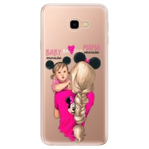 Odolné silikónové puzdro iSaprio - Mama Mouse Blond and Girl - Samsung Galaxy J4+ vyobraziť