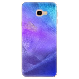 Odolné silikónové puzdro iSaprio - Purple Feathers - Samsung Galaxy J4+ vyobraziť