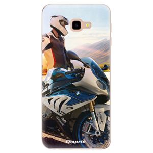 Odolné silikónové puzdro iSaprio - Motorcycle 10 - Samsung Galaxy J4+ vyobraziť