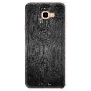 Odolné silikónové puzdro iSaprio - Black Wood 13 - Samsung Galaxy J4+ vyobraziť