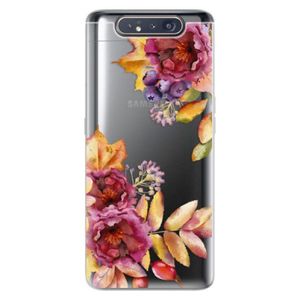Odolné silikónové puzdro iSaprio - Fall Flowers - Samsung Galaxy A80 vyobraziť