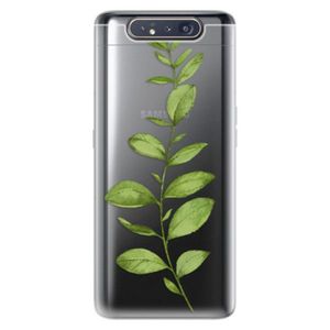 Odolné silikónové puzdro iSaprio - Green Plant 01 - Samsung Galaxy A80 vyobraziť