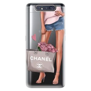 Odolné silikónové puzdro iSaprio - Fashion Bag - Samsung Galaxy A80 vyobraziť
