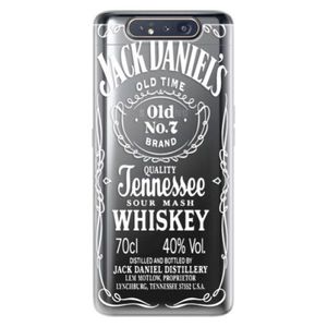 Odolné silikónové puzdro iSaprio - Transparent White Jack - Samsung Galaxy A80 vyobraziť