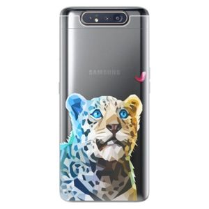 Odolné silikónové puzdro iSaprio - Leopard With Butterfly - Samsung Galaxy A80 vyobraziť