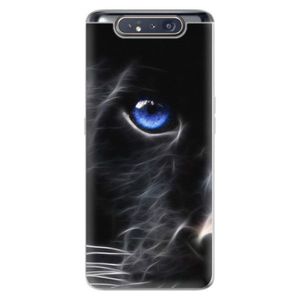 Odolné silikónové puzdro iSaprio - Black Puma - Samsung Galaxy A80 vyobraziť