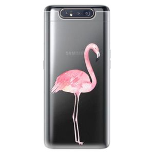Odolné silikónové puzdro iSaprio - Flamingo 01 - Samsung Galaxy A80 vyobraziť