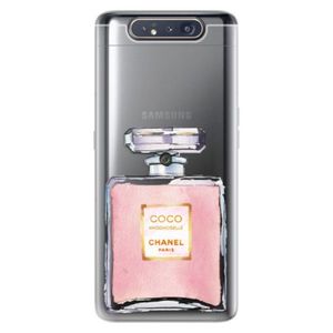 Odolné silikónové puzdro iSaprio - Chanel Rose - Samsung Galaxy A80 vyobraziť