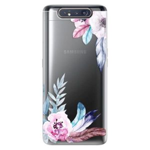Odolné silikónové puzdro iSaprio - Flower Pattern 04 - Samsung Galaxy A80 vyobraziť