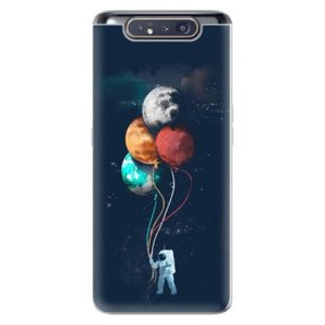 Odolné silikónové puzdro iSaprio - Balloons 02 - Samsung Galaxy A80 vyobraziť