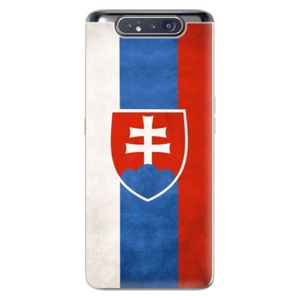 Odolné silikónové puzdro iSaprio - Slovakia Flag - Samsung Galaxy A80 vyobraziť