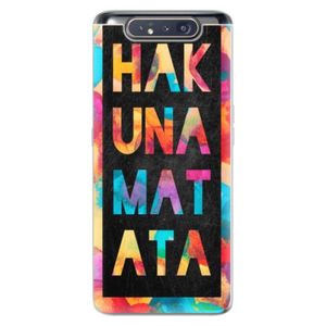 Odolné silikónové puzdro iSaprio - Hakuna Matata 01 - Samsung Galaxy A80 vyobraziť