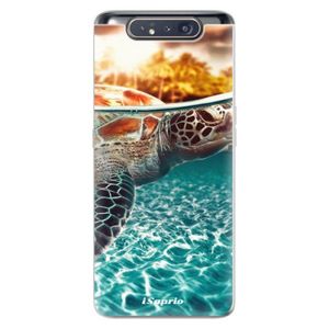 Odolné silikónové puzdro iSaprio - Turtle 01 - Samsung Galaxy A80 vyobraziť