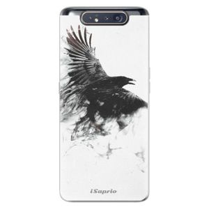 Odolné silikónové puzdro iSaprio - Dark Bird 01 - Samsung Galaxy A80 vyobraziť