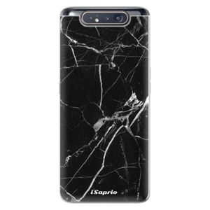 Odolné silikónové puzdro iSaprio - Black Marble 18 - Samsung Galaxy A80 vyobraziť