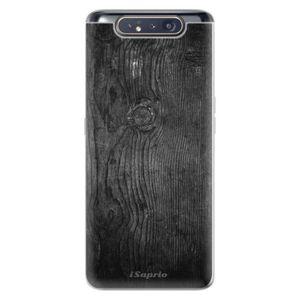 Odolné silikónové puzdro iSaprio - Black Wood 13 - Samsung Galaxy A80 vyobraziť