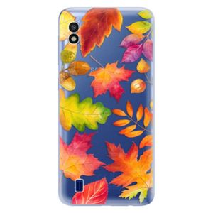 Odolné silikónové puzdro iSaprio - Autumn Leaves 01 - Samsung Galaxy A10 vyobraziť