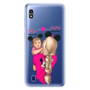 Odolné silikónové puzdro iSaprio - Mama Mouse Blond and Girl - Samsung Galaxy A10 vyobraziť