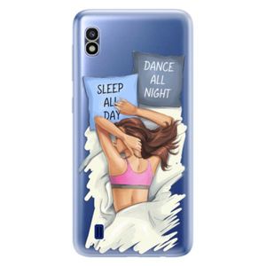 Odolné silikónové puzdro iSaprio - Dance and Sleep - Samsung Galaxy A10 vyobraziť