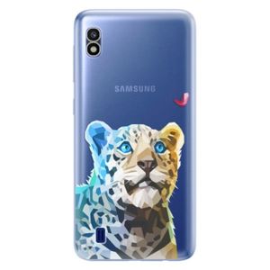 Odolné silikónové puzdro iSaprio - Leopard With Butterfly - Samsung Galaxy A10 vyobraziť