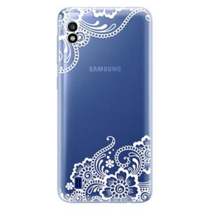 Odolné silikónové puzdro iSaprio - White Lace 02 - Samsung Galaxy A10 vyobraziť