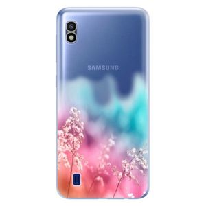 Odolné silikónové puzdro iSaprio - Rainbow Grass - Samsung Galaxy A10 vyobraziť