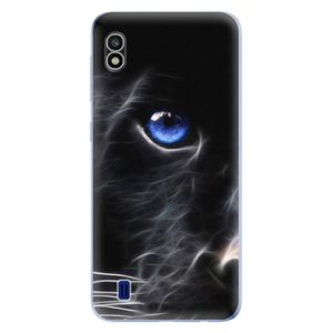 Odolné silikónové puzdro iSaprio - Black Puma - Samsung Galaxy A10 vyobraziť