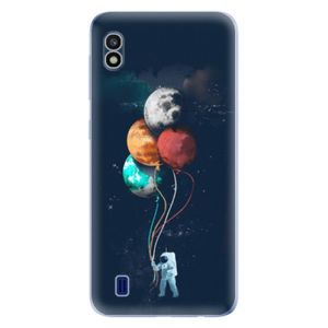 Odolné silikónové puzdro iSaprio - Balloons 02 - Samsung Galaxy A10 vyobraziť