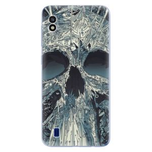 Odolné silikónové puzdro iSaprio - Abstract Skull - Samsung Galaxy A10 vyobraziť