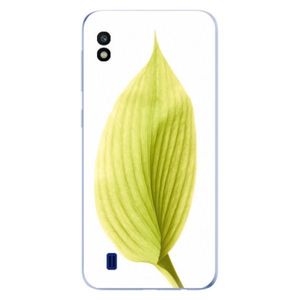 Odolné silikónové puzdro iSaprio - Green Leaf - Samsung Galaxy A10 vyobraziť