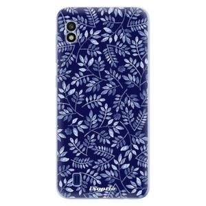 Odolné silikónové puzdro iSaprio - Blue Leaves 05 - Samsung Galaxy A10 vyobraziť