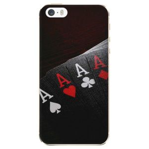 Odolné silikónové puzdro iSaprio - Poker - iPhone 5/5S/SE vyobraziť