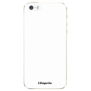 Odolné silikónové puzdro iSaprio - 4Pure - bílý - iPhone 5/5S/SE vyobraziť