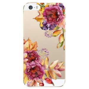 Odolné silikónové puzdro iSaprio - Fall Flowers - iPhone 5/5S/SE vyobraziť