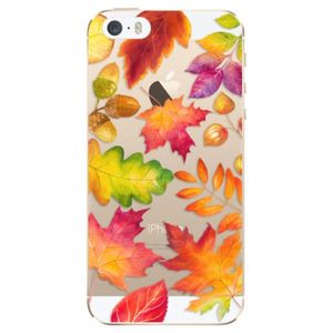 Odolné silikónové puzdro iSaprio - Autumn Leaves 01 - iPhone 5/5S/SE vyobraziť