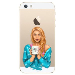 Odolné silikónové puzdro iSaprio - Coffe Now - Redhead - iPhone 5/5S/SE vyobraziť