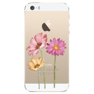 Odolné silikónové puzdro iSaprio - Three Flowers - iPhone 5/5S/SE vyobraziť