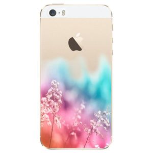Odolné silikónové puzdro iSaprio - Rainbow Grass - iPhone 5/5S/SE vyobraziť