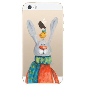 Odolné silikónové puzdro iSaprio - Rabbit And Bird - iPhone 5/5S/SE vyobraziť