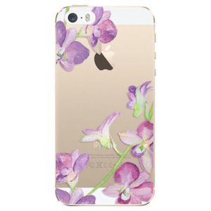 Odolné silikónové puzdro iSaprio - Purple Orchid - iPhone 5/5S/SE vyobraziť