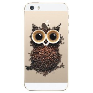 Odolné silikónové puzdro iSaprio - Owl And Coffee - iPhone 5/5S/SE vyobraziť