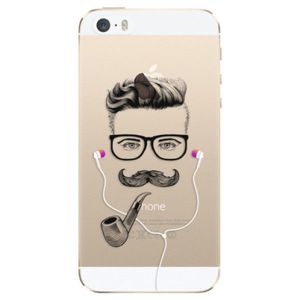 Odolné silikónové puzdro iSaprio - Man With Headphones 01 - iPhone 5/5S/SE vyobraziť