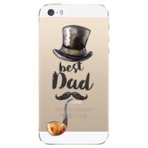 Odolné silikónové puzdro iSaprio - Best Dad - iPhone 5/5S/SE vyobraziť