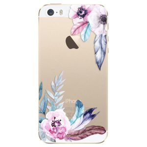 Odolné silikónové puzdro iSaprio - Flower Pattern 04 - iPhone 5/5S/SE vyobraziť