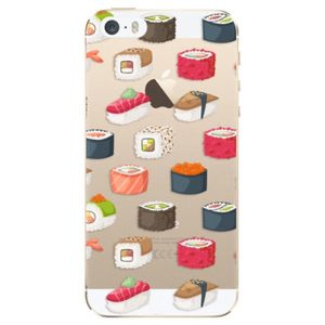 Odolné silikónové puzdro iSaprio - Sushi Pattern - iPhone 5/5S/SE vyobraziť