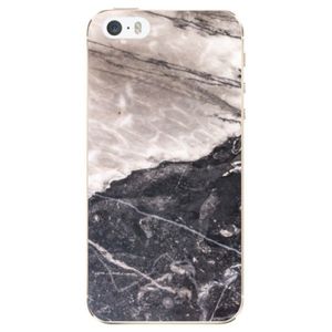 Odolné silikónové puzdro iSaprio - BW Marble - iPhone 5/5S/SE vyobraziť
